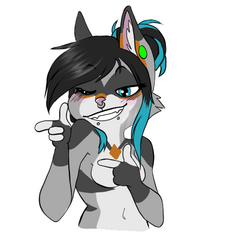 Telegram Sticker: Finger Guns