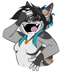 Telegram Sticker: LMAO